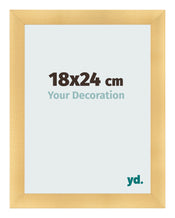 Cornice 18x24cm Oro Vintage MDF Pisa Davanti Dimensione | Yourdecoration.it