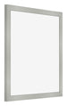 Cornice 20x20cm Argento Opaco MDF Bologna Davanti Obliquo | Yourdecoration.it