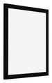 Cornice 20x20cm Nero Lucente MDF Bologna Davanti Obliquo | Yourdecoration.it