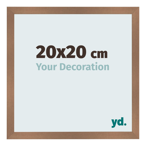 Cornice 20x20cm Rame Decorativo MDF Bologna Davanti Dimensione | Yourdecoration.it
