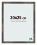 Cornice 20x25 cm Metallo Ossidato MDF Bologna Davanti Dimensione | Yourdecoration.it