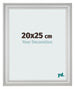 Cornice 20x25cm Argento Opaco MDF Lazio Davanti Dimensione | Yourdecoration.it