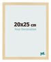 Cornice 20x25cm Faggio Decorativo MDF Bologna Davanti Dimensione | Yourdecoration.it