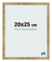 Cornice 20x25cm Oro Antico MDF Bologna Davanti Dimensione | Yourdecoration.it