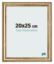 Cornice 20x25cm Oro Antico MDF Lazio Davanti Dimensione | Yourdecoration.it