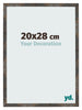 Cornice 20x28 cm Metallo Ossidato MDF Bologna Davanti Dimensione | Yourdecoration.it