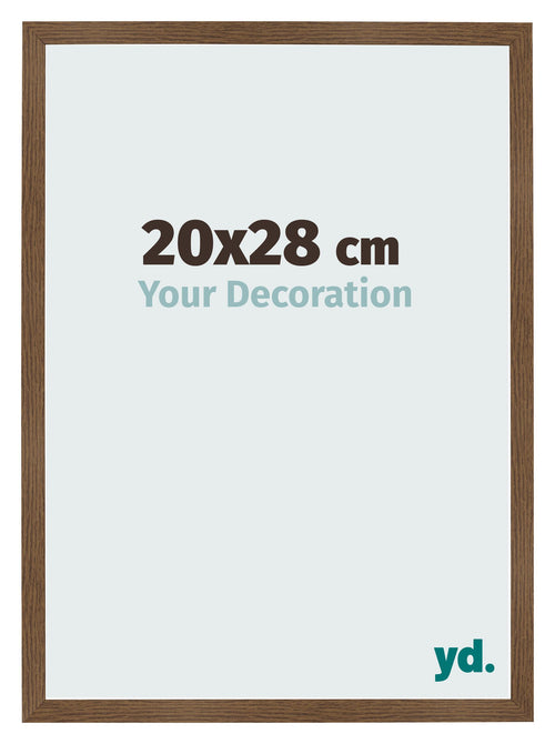 Cornice 20x28 cm Rovere Rustico MDF Bologna Davanti Dimensione | Yourdecoration.it