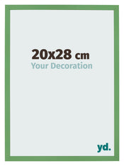Cornice 20x28 cm Verde MDF Bologna Davanti Dimensione | Yourdecoration.it