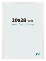 Cornice 20x28cm Bianco Vintage MDF Pisa Davanti Dimensione | Yourdecoration.it