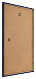 Cornice 20x28cm Blu Scuro Spazzato MDF Bologna Retro Obliquo | Yourdecoration.it