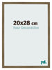 Cornice 20x28cm Bronzo Decorativo MDF Bologna Davanti Dimensione | Yourdecoration.it