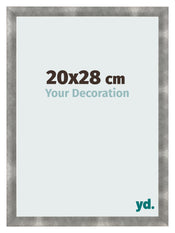 Cornice 20x28cm Metallo Vintage MDF Pisa Davanti Dimensione | Yourdecoration.it