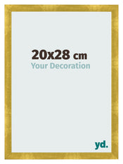 Cornice 20x28cm Oro Vintage MDF Pisa Davanti Dimensione | Yourdecoration.it