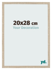 Cornice 20x28cm Rovere MDF Bologna Davanti Dimensione | Yourdecoration.it