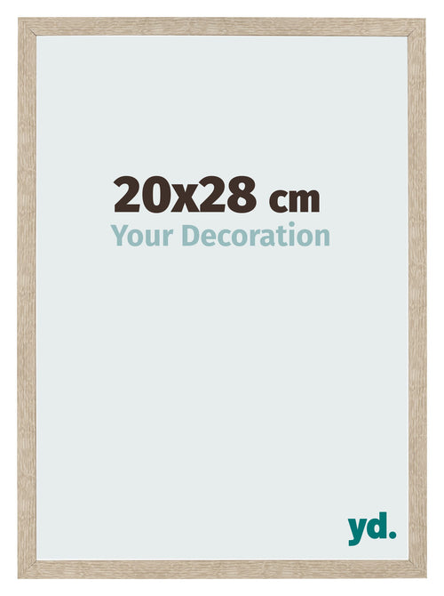 Cornice 20x28cm Rovere MDF Bologna Davanti Dimensione | Yourdecoration.it