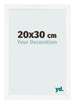 Cornice 20x30 cm Bianco Lucente MDF Bologna Davanti Dimensione | Yourdecoration.it
