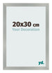 Cornice 20x30cm Alluminio Spazzolato MDF Bologna Davanti Dimensione | Yourdecoration.it