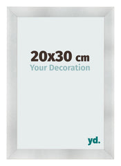 Cornice 20x30cm Alluminio Spazzolato MDF Pisa Davanti Dimensione | Yourdecoration.it