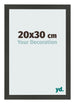 Cornice 20x30cm Antracite MDF Bologna Davanti Dimensione | Yourdecoration.it