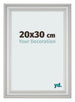 Cornice 20x30cm Argento Opaco MDF Lazio Davanti Dimensione | Yourdecoration.it