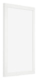 Cornice 20x30cm Bianco Lucente MDF Bologna Davanti Obliquo | Yourdecoration.it