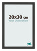 Cornice 20x30cm Grana Di Legno Nero MDF Bologna Davanti Dimensione | Yourdecoration.it