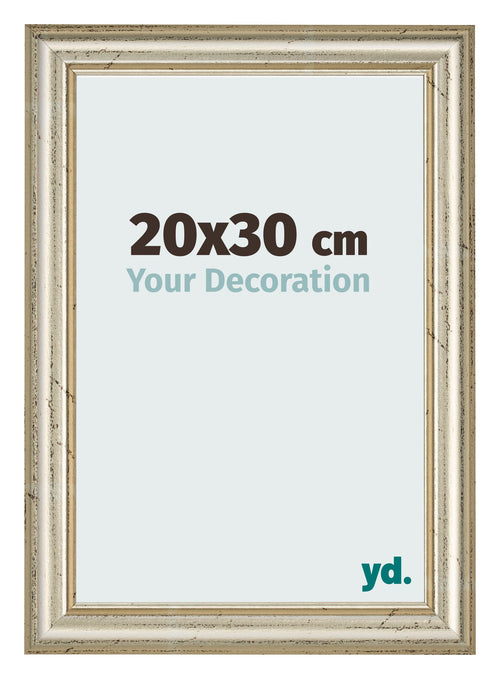 Cornice 20x30cm Lucentezza Metallica MDF Lazio Davanti Dimensione | Yourdecoration.it