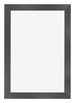 Cornice 20x30cm Nero Argento Lucido MDF Pisa Davanti | Yourdecoration.it