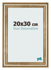 Cornice 20x30cm Oro Antico MDF Lazio Davanti Dimensione | Yourdecoration.it