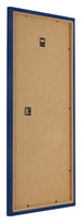 Cornice 20x40cm Blu Scuro Spazzato MDF Bologna Retro Obliquo | Yourdecoration.it