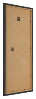 Cornice 20x40cm Grana Di Legno Nero MDF Bologna Retro Obliquo | Yourdecoration.it