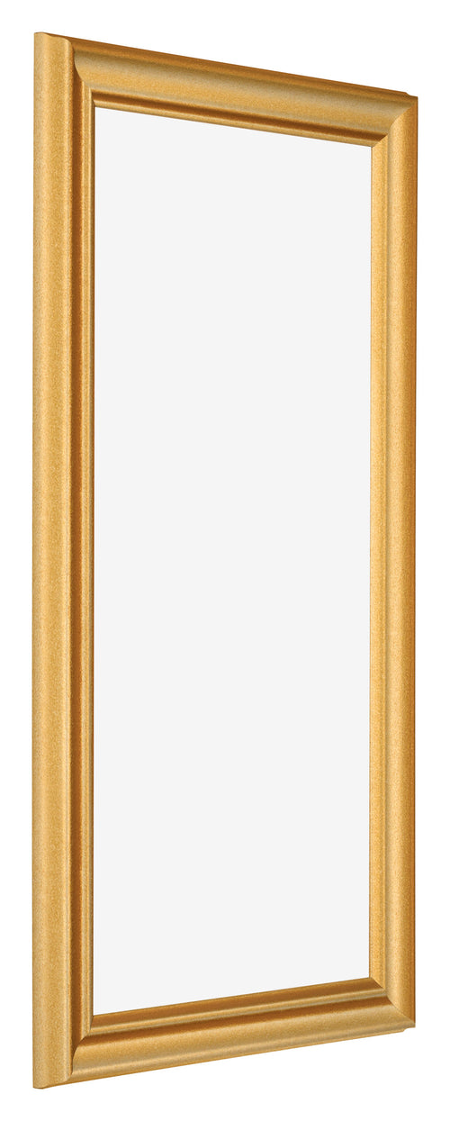 Cornice 20x40cm Oro Opaco MDF Lazio Davanti Obliquo | Yourdecoration.it