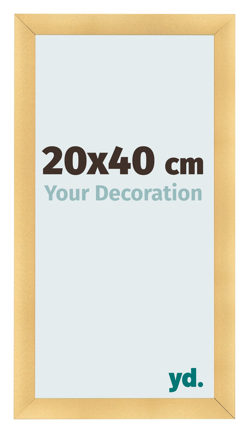 Cornice 20x40cm Oro Vintage MDF Pisa Davanti Dimensione | Yourdecoration.it