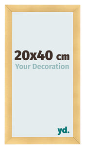 Cornice 20x40cm Oro Vintage MDF Pisa Davanti Dimensione | Yourdecoration.it