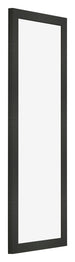 Cornice 20x60cm Antracite MDF Bologna Davanti Obliquo | Yourdecoration.it