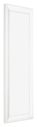 Cornice 20x60cm Bianco Vintage MDF Pisa Davanti Obliquo | Yourdecoration.it