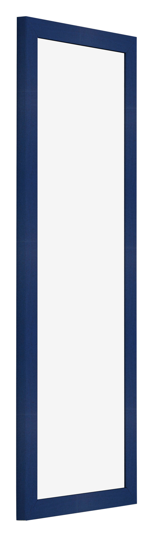 Cornice 20x60cm Blu Scuro Spazzato MDF Bologna Davanti Obliquo | Yourdecoration.it