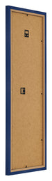 Cornice 20x60cm Blu Scuro Spazzato MDF Bologna Retro Obliquo | Yourdecoration.it