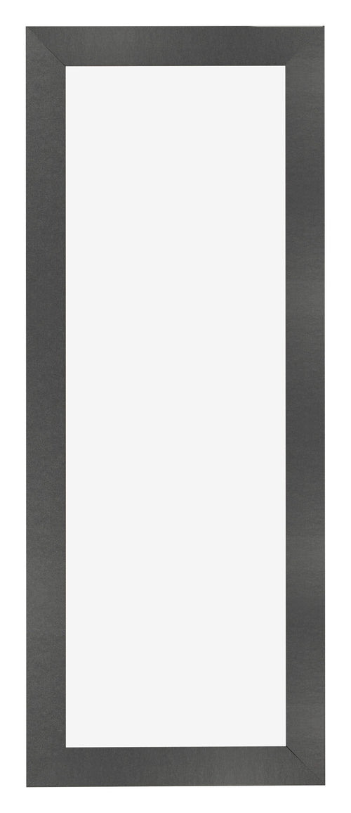 Cornice 20x60cm Nero Argento Lucido MDF Pisa Davanti | Yourdecoration.it