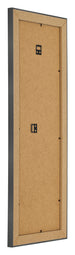 Cornice 20x60cm Nero Argento Lucido MDF Pisa Retro Obliquo | Yourdecoration.it