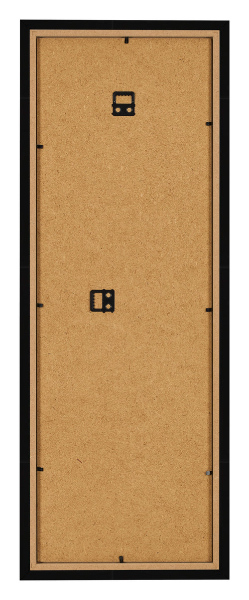 Cornice 20x60cm Nero Lucente MDF Bologna Retro | Yourdecoration.it