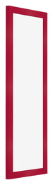 Cornice 20x60cm Rosso MDF Bologna Davanti Obliquo | Yourdecoration.it