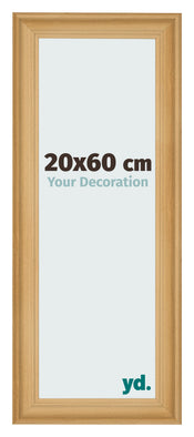 Cornice 20x60cm Veta De Pino MDF Lazio Davanti Dimensione | Yourdecoration.it