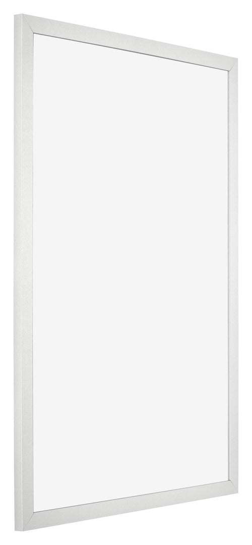 Cornice 21x29 7cm A4 Bianco Lucente MDF Bologna Davanti Obliquo | Yourdecoration.it