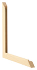 Cornice 21x29 7cm A4 Faggio Decorativo MDF Bologna Dettaglio Intersezione | Yourdecoration.it