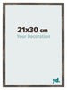 Cornice 21x30 cm Metallo Ossidato MDF Bologna Davanti Dimensione | Yourdecoration.it