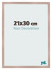 Cornice 21x30 cm Rosa Antico MDF Bologna Davanti Dimensione | Yourdecoration.it