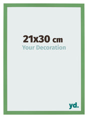 Cornice 21x30 cm Verde MDF Bologna Davanti Dimensione | Yourdecoration.it