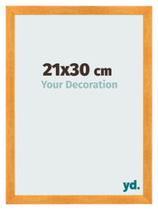 Cornice 21x30cm Arancione MDF Pisa Davanti Dimensione | Yourdecoration.it