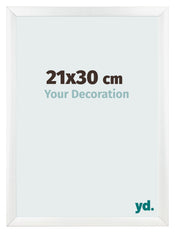 Cornice 21x30cm Bianco Vintage MDF Pisa Davanti Dimensione | Yourdecoration.it